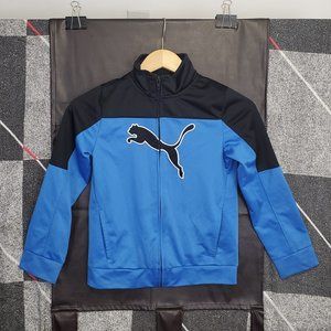 Puma boys zipup track jacket large (8)